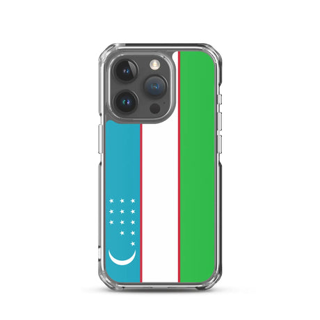 Coque de télephone drapeau ouzbékistan - pixelforma