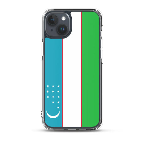 Coque de télephone drapeau ouzbékistan - pixelforma