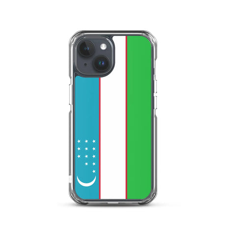 Coque de télephone drapeau ouzbékistan - pixelforma
