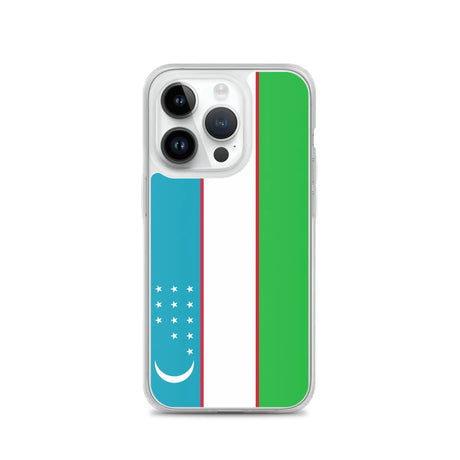 Coque de télephone drapeau ouzbékistan - pixelforma