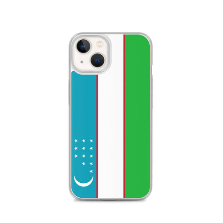 Coque de télephone drapeau ouzbékistan - pixelforma