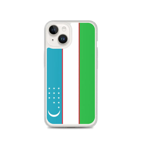 Coque de télephone drapeau ouzbékistan - pixelforma