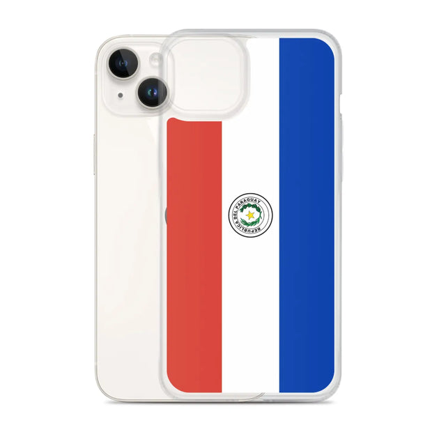 Coque de télephone drapeau paraguay - pixelforma