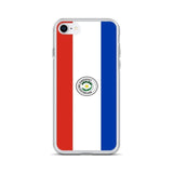 Coque de télephone drapeau paraguay - pixelforma