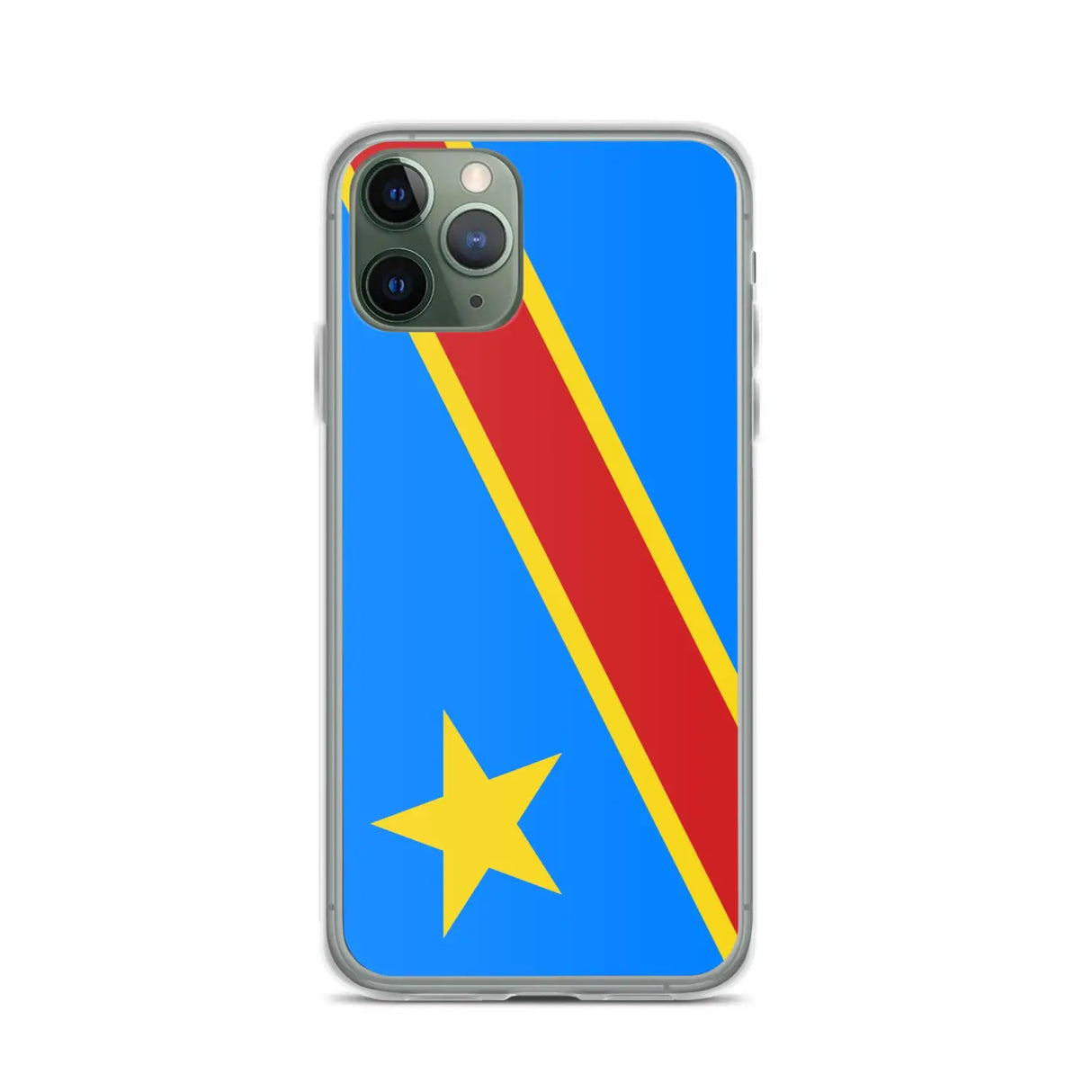 Coque de télephone drapeau république démocratique du congo - pixelforma