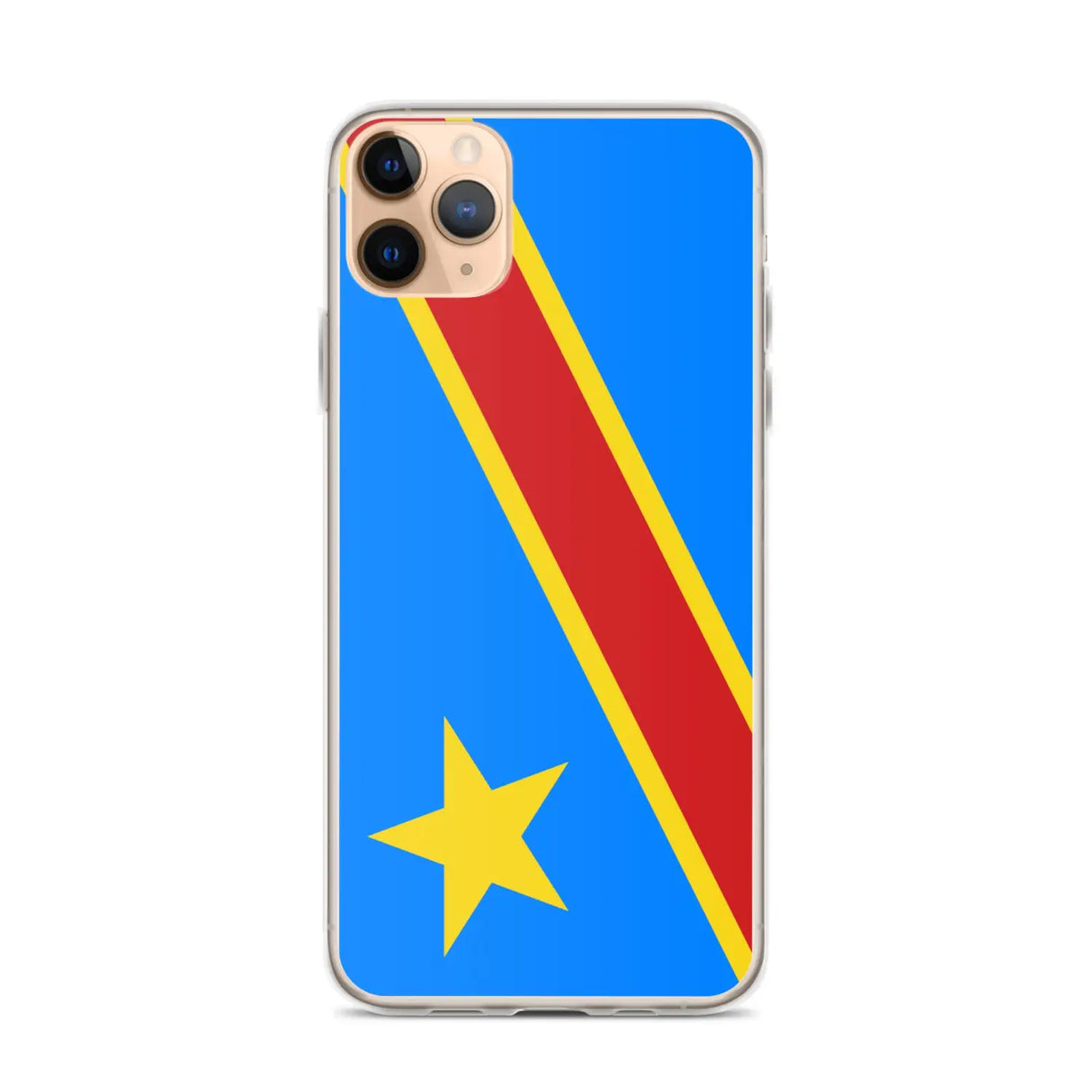 Coque de télephone drapeau république démocratique du congo - pixelforma