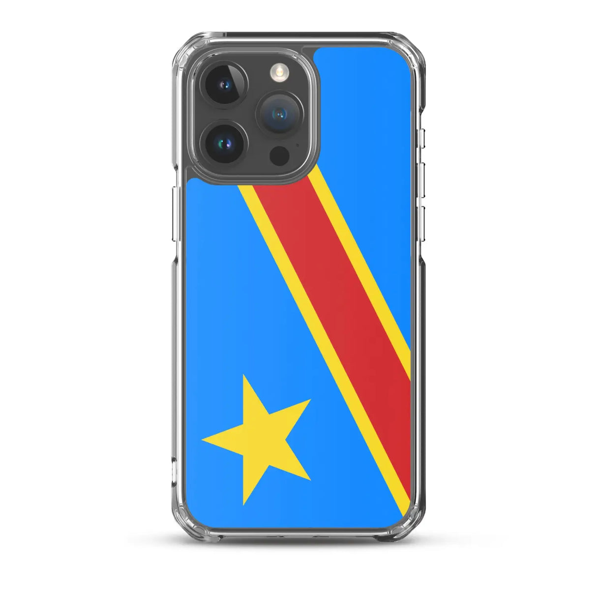 Coque de télephone drapeau république démocratique du congo - pixelforma