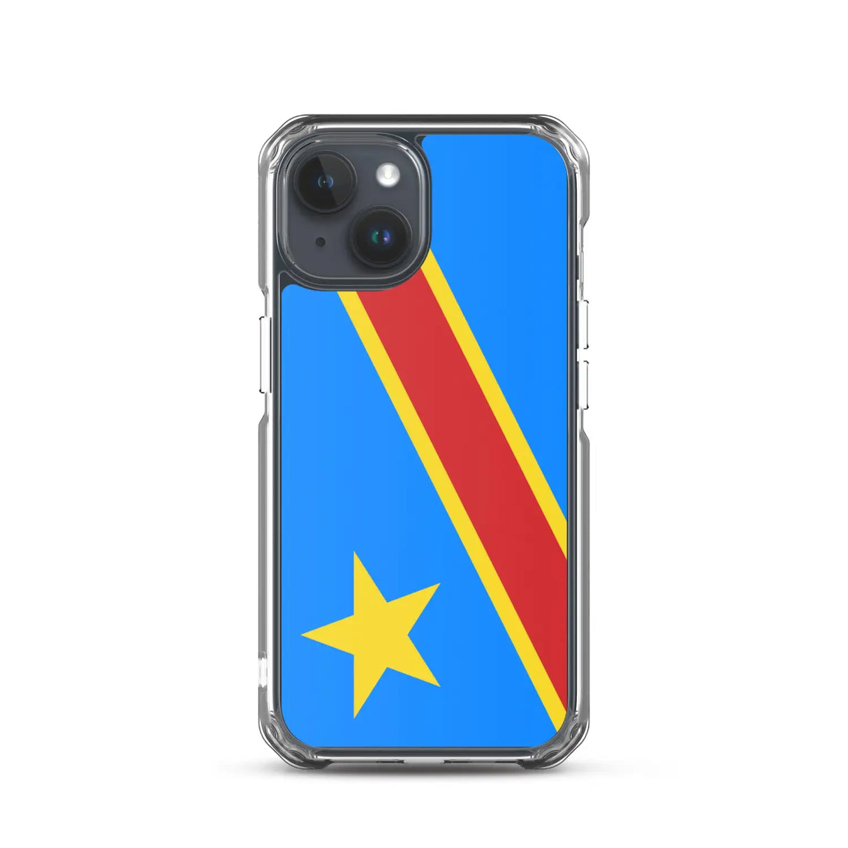 Coque de télephone drapeau république démocratique du congo - pixelforma