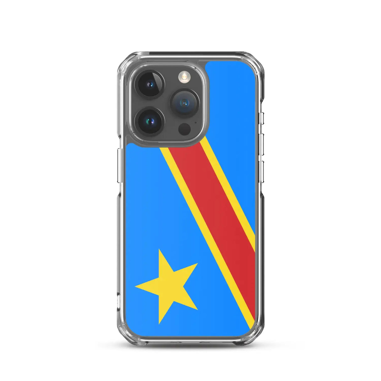 Coque de télephone drapeau république démocratique du congo - pixelforma