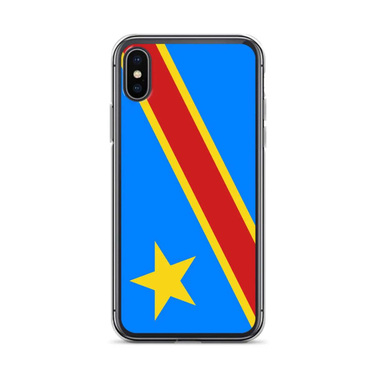 Coque de télephone drapeau république démocratique du congo - pixelforma