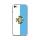 Coque de télephone drapeau saint-marin - pixelforma