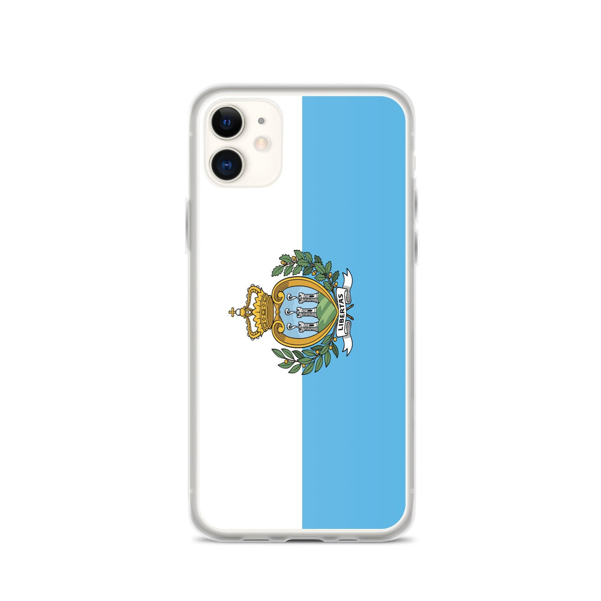 Coque de télephone drapeau saint-marin - pixelforma