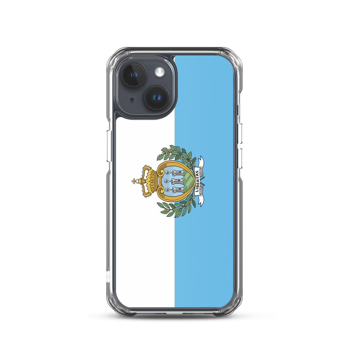 Coque de télephone drapeau saint-marin - pixelforma