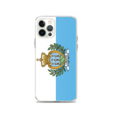 Coque de télephone drapeau saint-marin - pixelforma