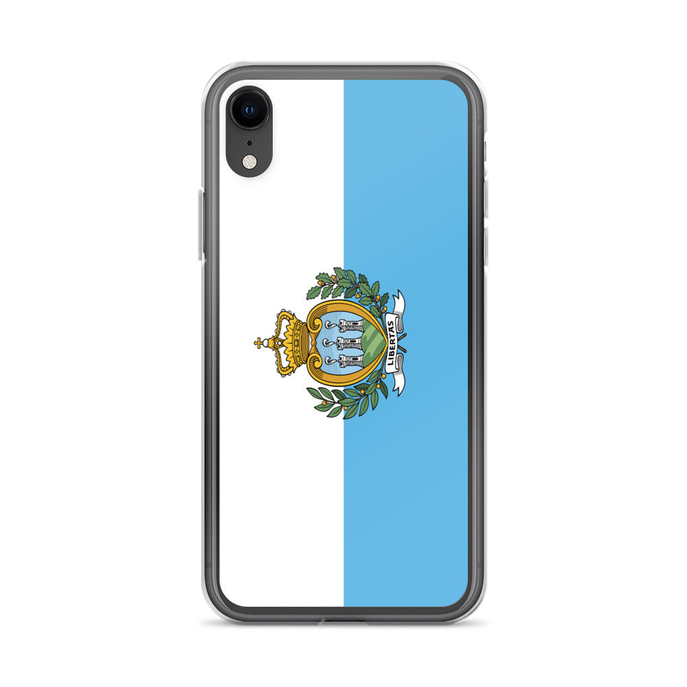 Coque de télephone drapeau saint-marin - pixelforma