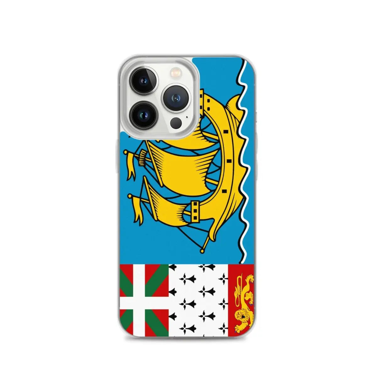 Coque de Télephone Drapeau de Saint-Pierre-et-Miquelon - Pixelforma 