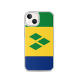 Coque de Télephone Drapeau de Saint-Vincent-et-les-Grenadines - Pixelforma 