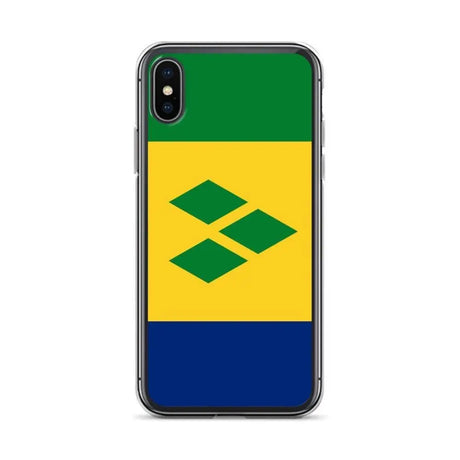 Coque de Télephone Drapeau de Saint-Vincent-et-les-Grenadines - Pixelforma 