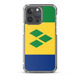 Coque de télephone drapeau saint-vincent-et-les-grenadines - pixelforma