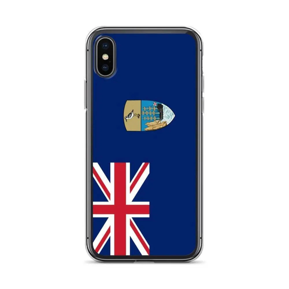 Coque de Télephone Drapeau de Sainte-Hélène, Ascension et Tristan da Cunha - Pixelforma 