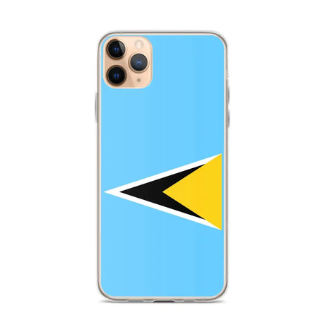 Coque de Télephone Drapeau de Sainte-Lucie - Pixelforma 