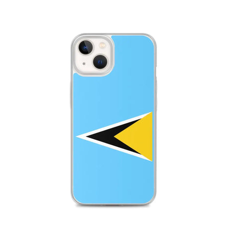 Coque de Télephone Drapeau de Sainte-Lucie - Pixelforma 