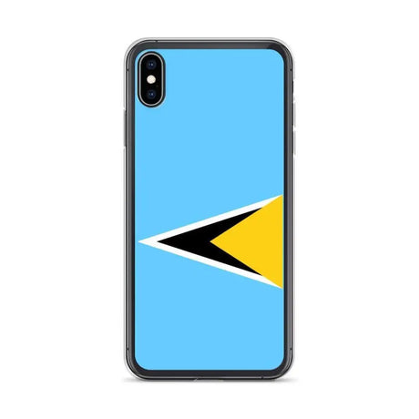 Coque de Télephone Drapeau de Sainte-Lucie - Pixelforma 