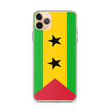 Coque de Télephone Drapeau de Sao Tomé-et-Principe - Pixelforma 