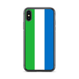 Coque de Télephone Drapeau de Sierra Leone - Pixelforma 