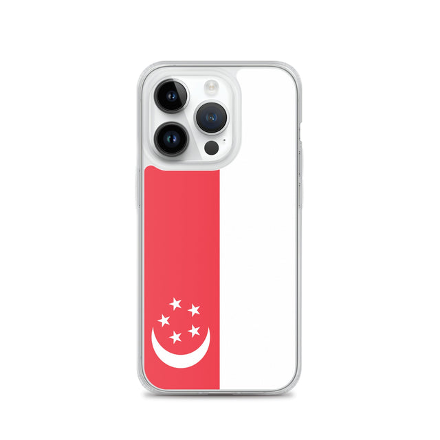 Coque de télephone drapeau singapour - pixelforma