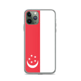 Coque de télephone drapeau singapour - pixelforma
