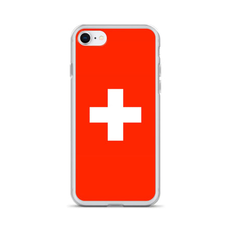 Coque de télephone drapeau suisse - pixelforma