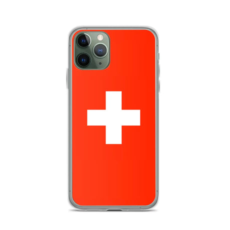 Coque de télephone drapeau suisse - pixelforma
