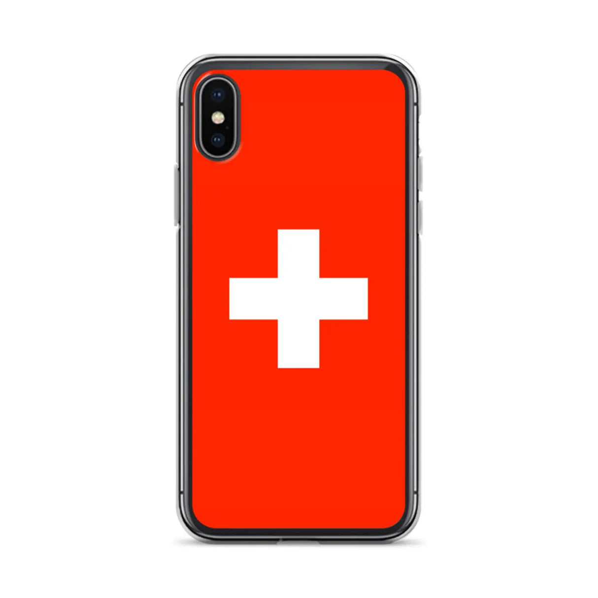 Coque de télephone drapeau suisse - pixelforma
