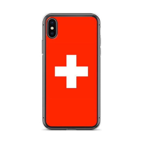 Coque de télephone drapeau suisse - pixelforma