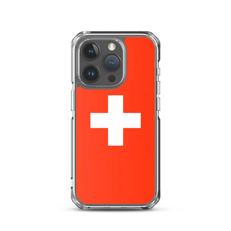 Coque de télephone drapeau suisse - pixelforma