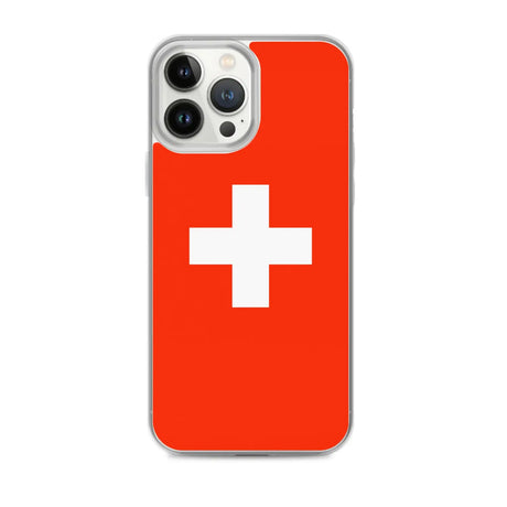 Coque de télephone drapeau suisse - pixelforma