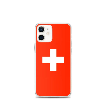Coque de télephone drapeau suisse - pixelforma