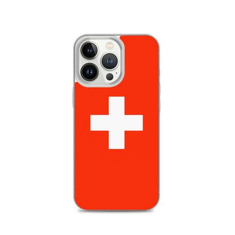 Coque de télephone drapeau suisse - pixelforma