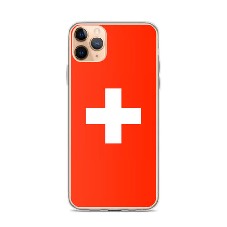 Coque de télephone drapeau suisse - pixelforma