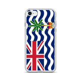 Coque de télephone drapeau territoire britannique de l’océan indien - pixelforma