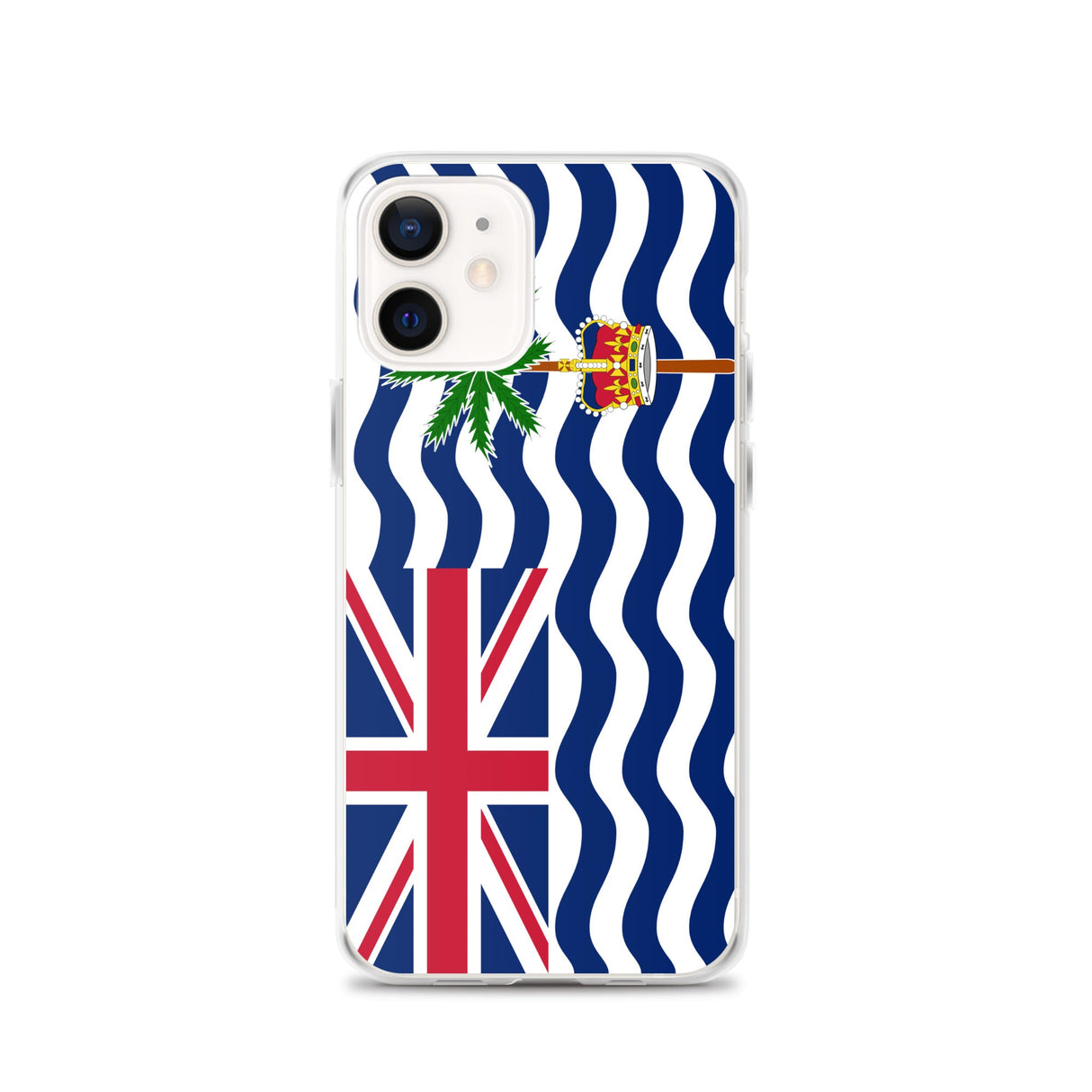 Coque de télephone drapeau territoire britannique de l’océan indien - pixelforma