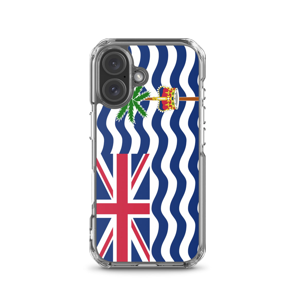 Coque de télephone drapeau territoire britannique de l’océan indien - pixelforma