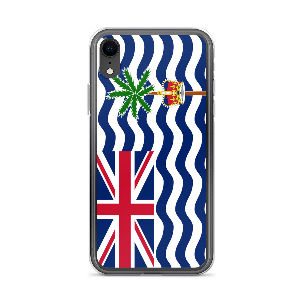 Coque de télephone drapeau territoire britannique de l’océan indien - pixelforma