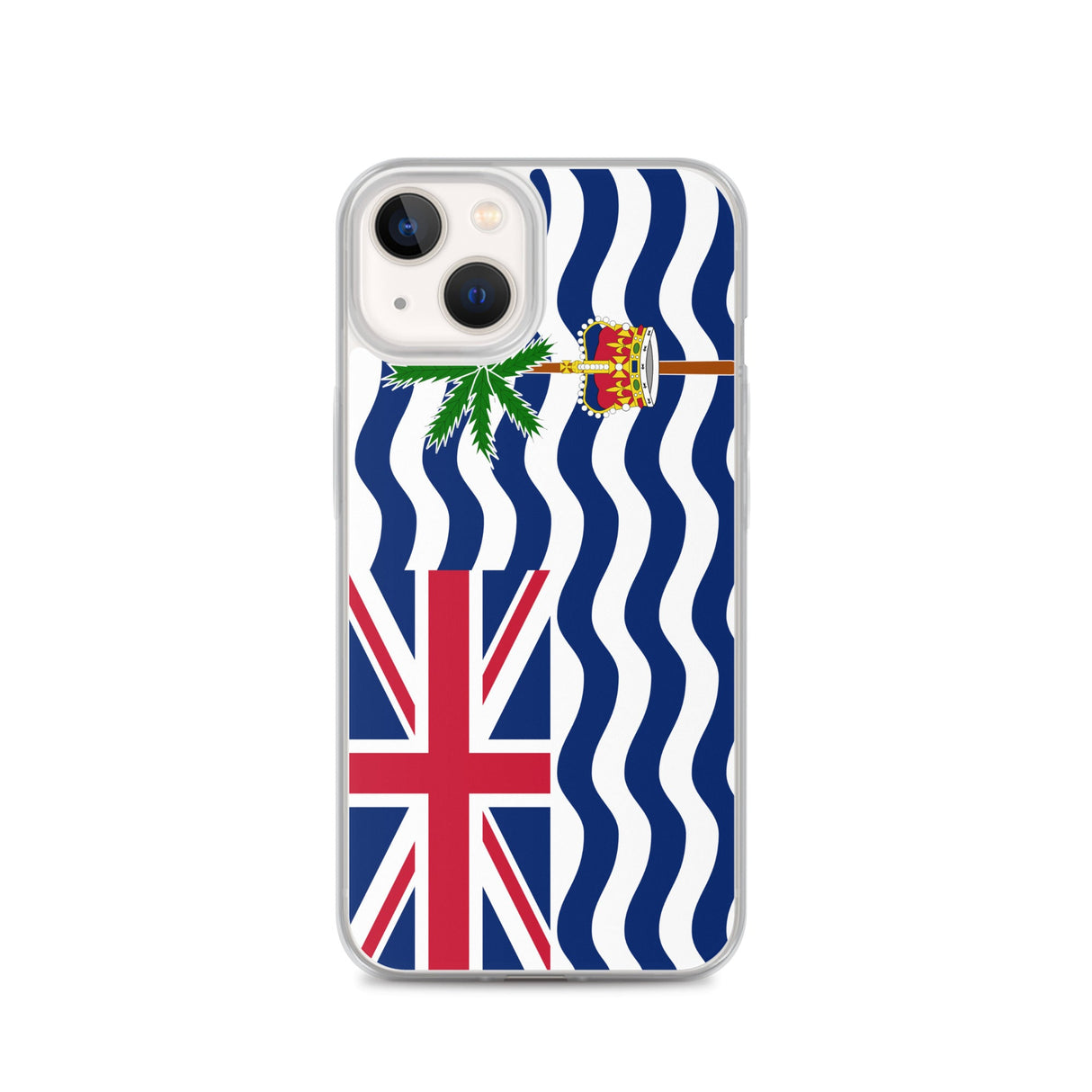 Coque de télephone drapeau territoire britannique de l’océan indien - pixelforma