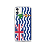 Coque de télephone drapeau territoire britannique de l’océan indien - pixelforma