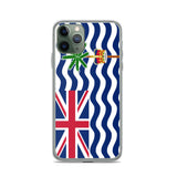 Coque de télephone drapeau territoire britannique de l’océan indien - pixelforma