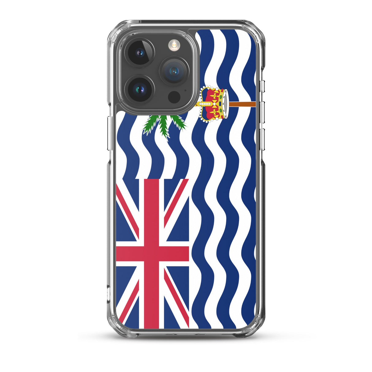 Coque de télephone drapeau territoire britannique de l’océan indien - pixelforma