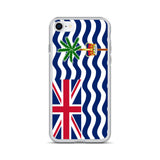 Coque de télephone drapeau territoire britannique de l’océan indien - pixelforma