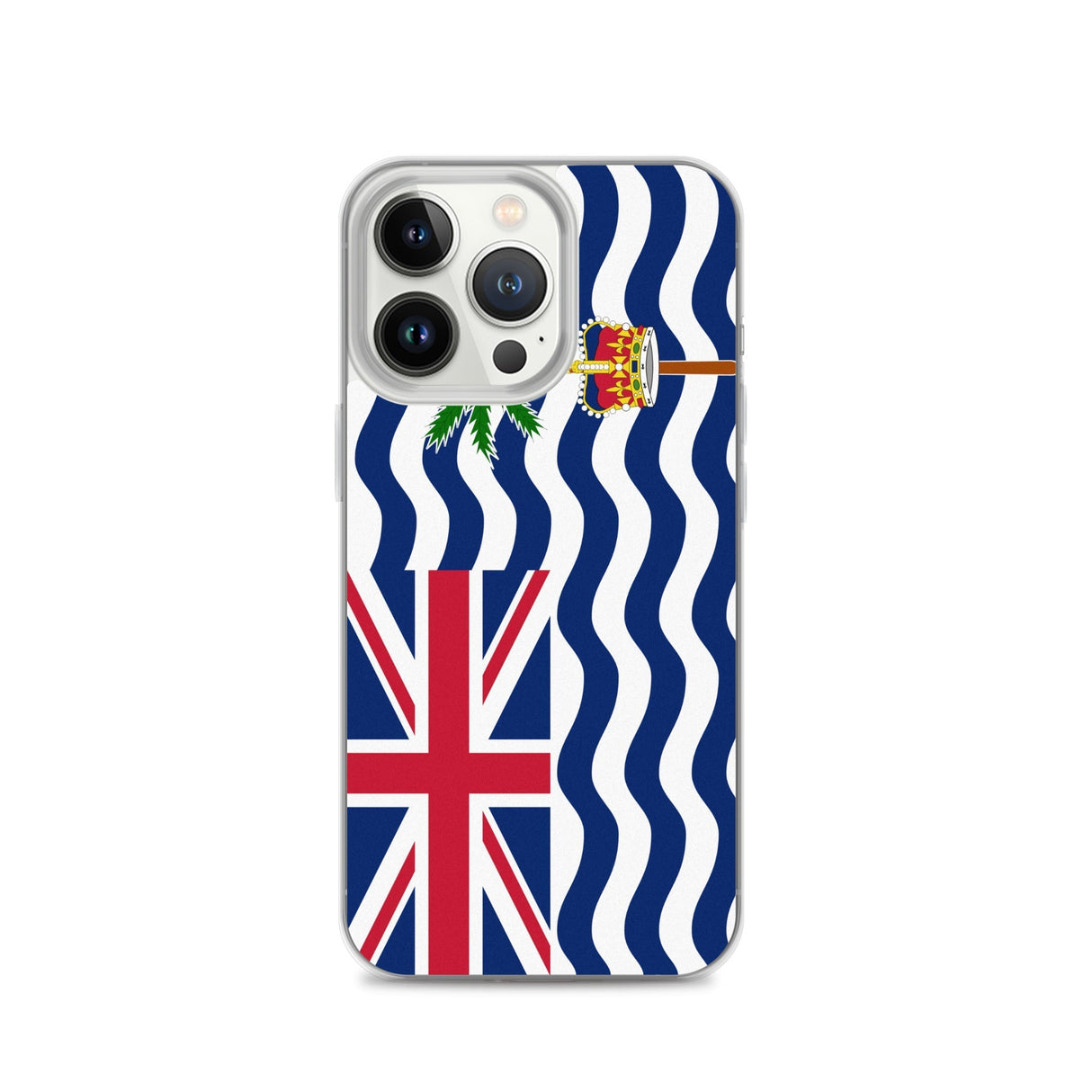 Coque de télephone drapeau territoire britannique de l’océan indien - pixelforma
